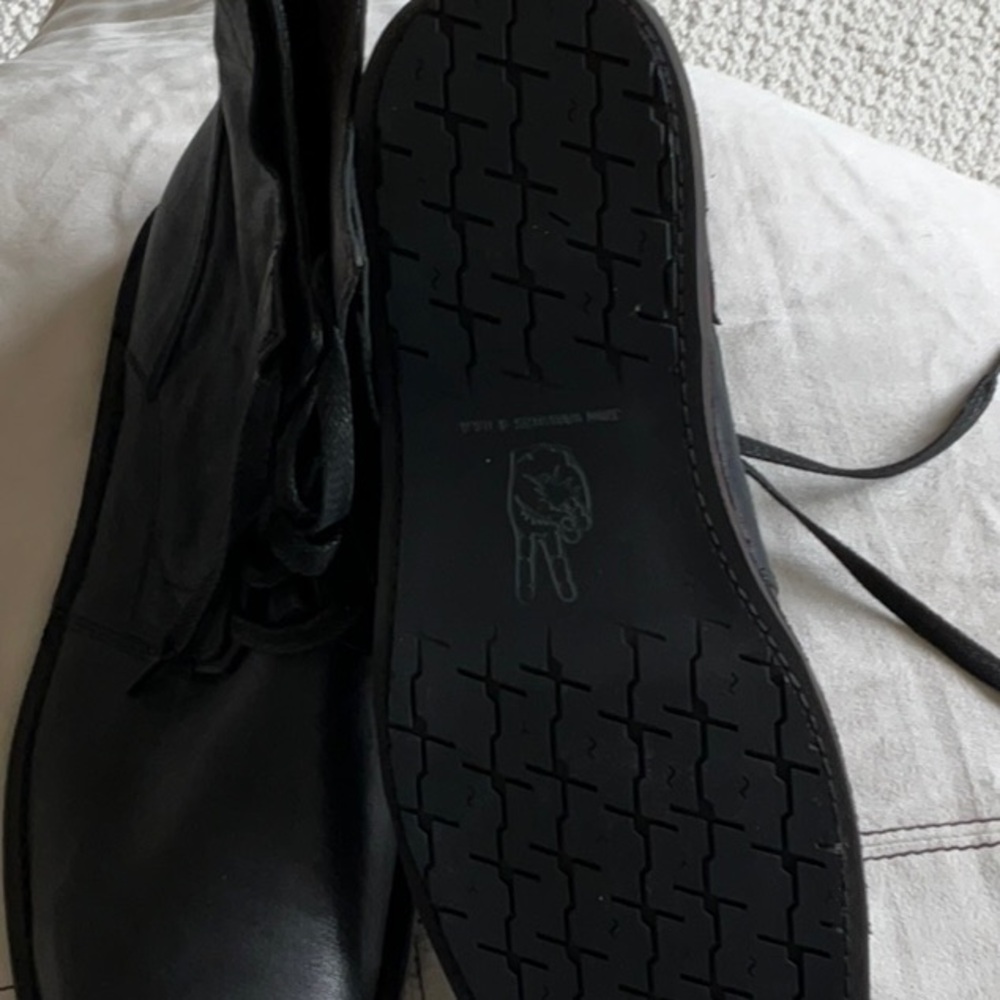 Men's Black Leather Shoes